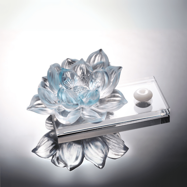 LIULI Crystal Flower, Lotus, Rejoice with the Florae – LIULI