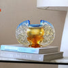 LIULI Crystal Chinese Vessel, Ding, Harmony Bears Witness to Brilliance