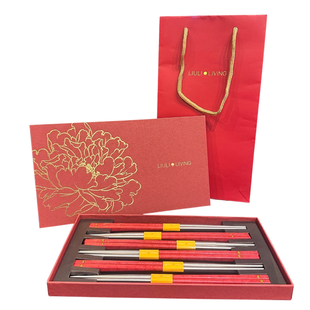 Blessed - Chopsticks Gift Set (6 Pairs Per Pack)