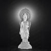 LIULI Crystal Guanyin, Lotus within The Truth of Dharma