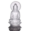 LIULI Crystal Buddha, Guanyin, Accompanied By Ease