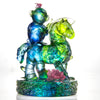 LIULI Crystal Animal, Monkey, Heaven Sent