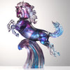LIULI Crystal Art Horse Sculpture, Lofty Peaks, Far-Sighted Vision