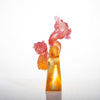 LIULI Crystal Art Mythical Dragon, True Believer, Ambition to Soar