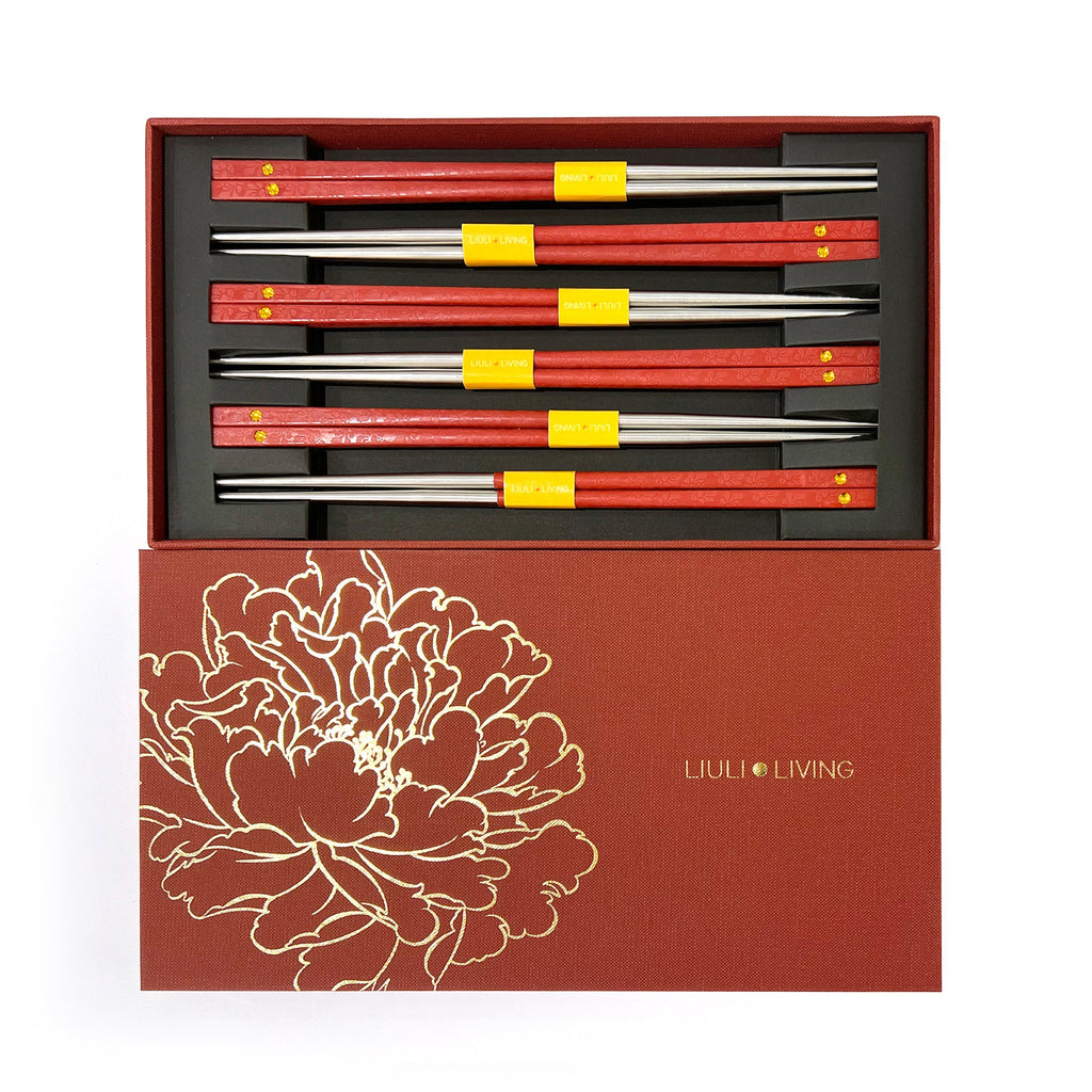 Blessed - Chopsticks Gift Set (6 Pairs Per Pack)