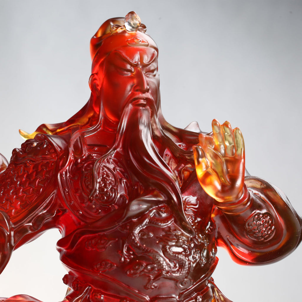 LIULI Guangong, God of Wealth, Upholding Righteousness and Courage