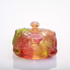 LIULI Ruyi, Paperweight, Decor, Flowers Dancing Fortuitously