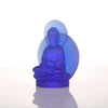 LIULI Crystal Buddha, Medicine Buddha, The Faithful Guardian of all Wishes