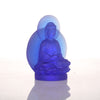 LIULI Crystal Buddha, Medicine Buddha, The Faithful Guardian of all Wishes