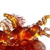 LIULI Crystal Art, The Horse of Fire, Blaze