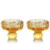 LIULI, Crystal Sake Glass, Shot Glass (Set of 2), Always the Right Time-Loquat