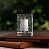 9cm H LIULI Crystal Prayer Wheel, Heart Sutra on LIULI Prayer Wheel,Living In Peace (Special Edition)