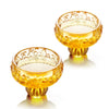 LIULI, Crystal Sake Glass, Shot Glass (Set of 2), Always the Right Time-Loquat