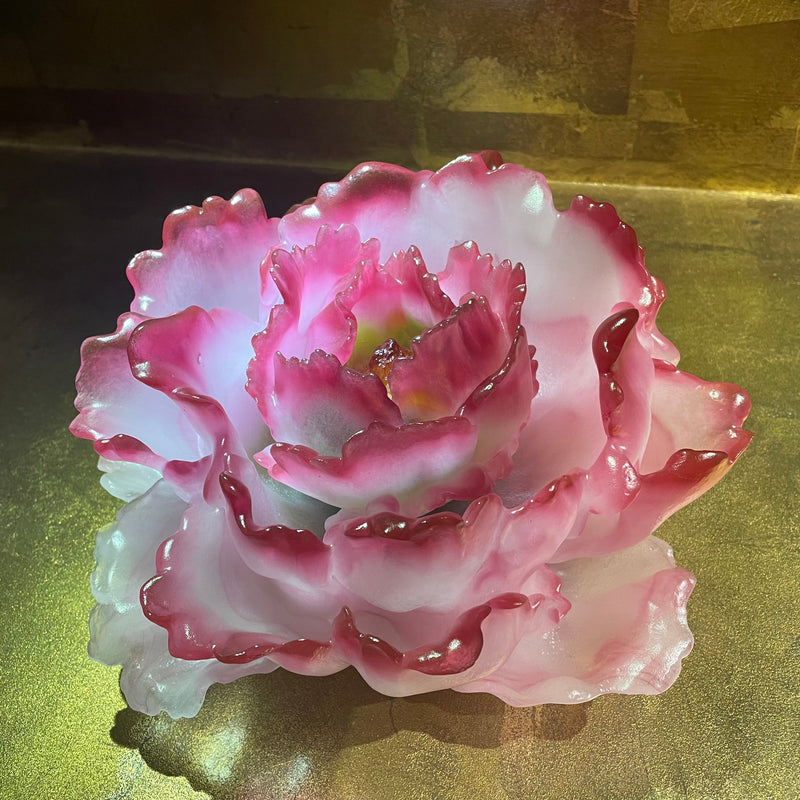Crystal Flower, Heavenly Blooms: Peony Flower