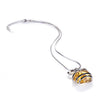 '-- DELETE -- Necklace (Apple) - With Peace and Goodness II (Small) - LIULI Crystal Art