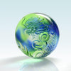 '-- DELETED -- Crystal Paperweight, Mythical Creatures, Qilin of the Center: Benevolent - LIULI Crystal Art