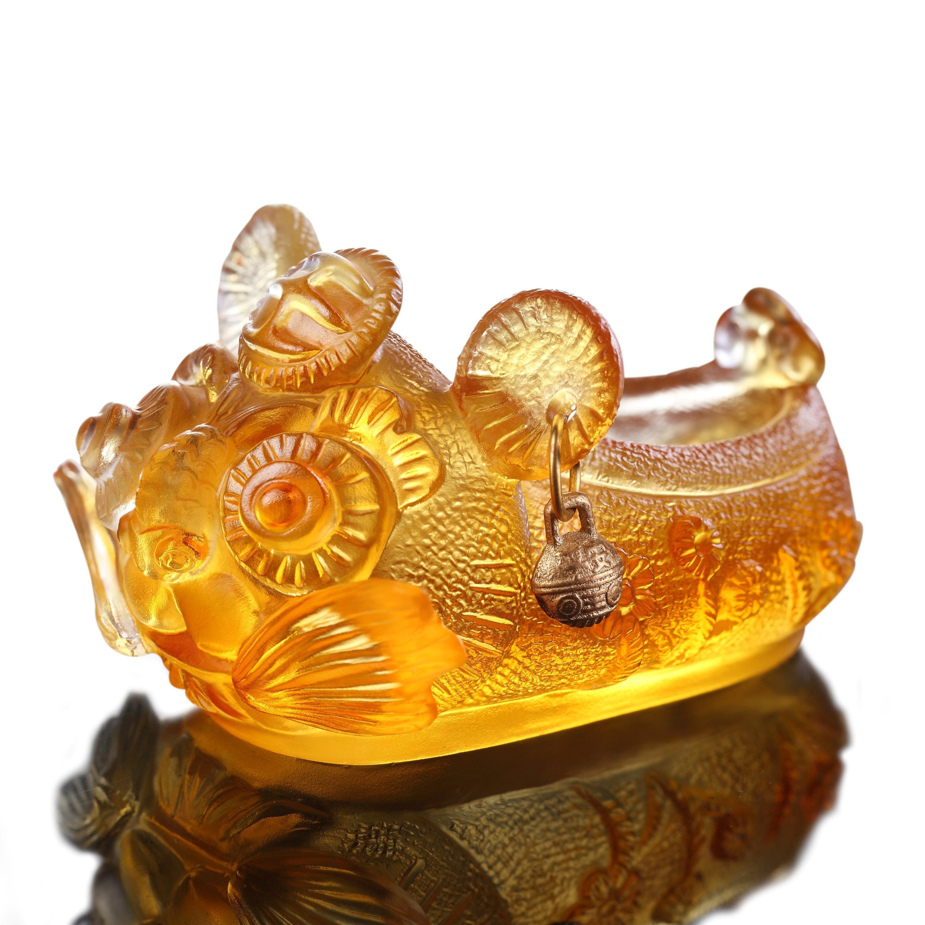 Crystal Animal Sculpture: Tiger Figurines – LIULI Crystal