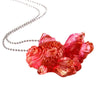 Crystal Necklace, Pendant, Goldfish, Upon the Heart - LIULI Crystal Art