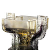Crystal Ding, Chinese Vessel, Courage with Justice-Ding of Upright Character - LIULI Crystal Art