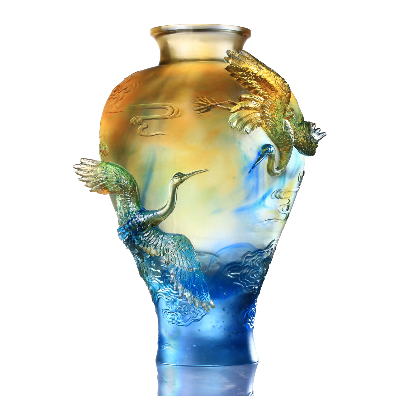 信頼 Art Glass Collectible | Art Crystal LIULI – Crystal LIULI 工芸品
