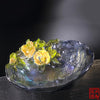 Crystal Flower, Flower of the Month, Camellia-November - LIULI Crystal Art