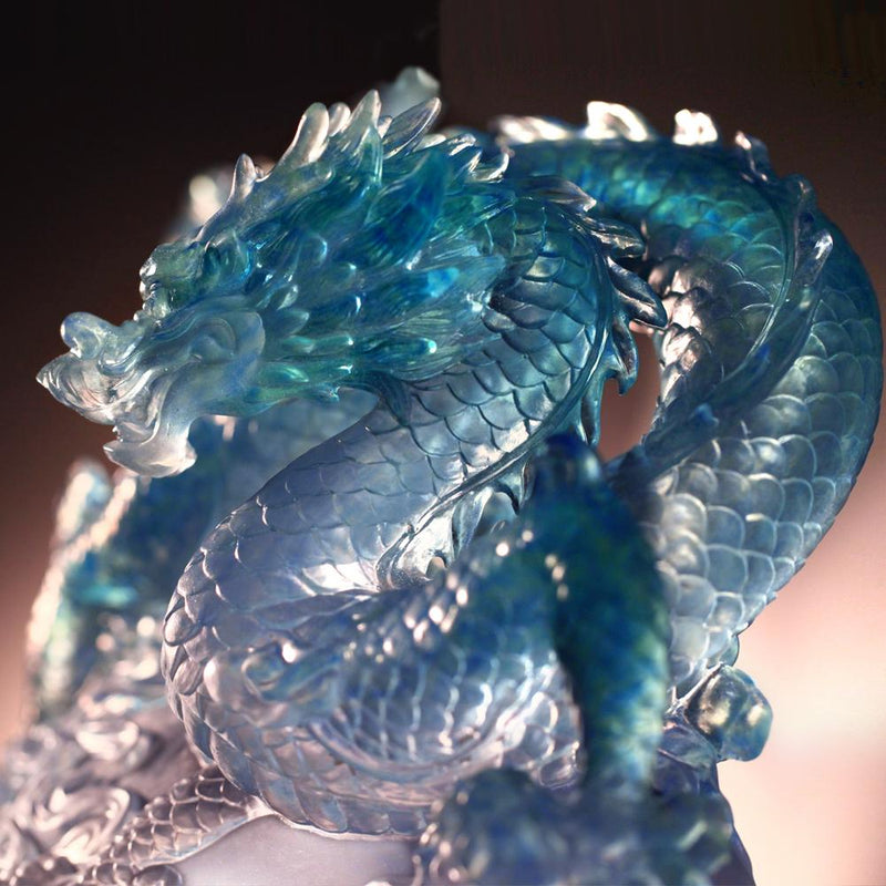 Crystal Art Mythical Dragon, GuardianAzure Dragon of the East, Rise o