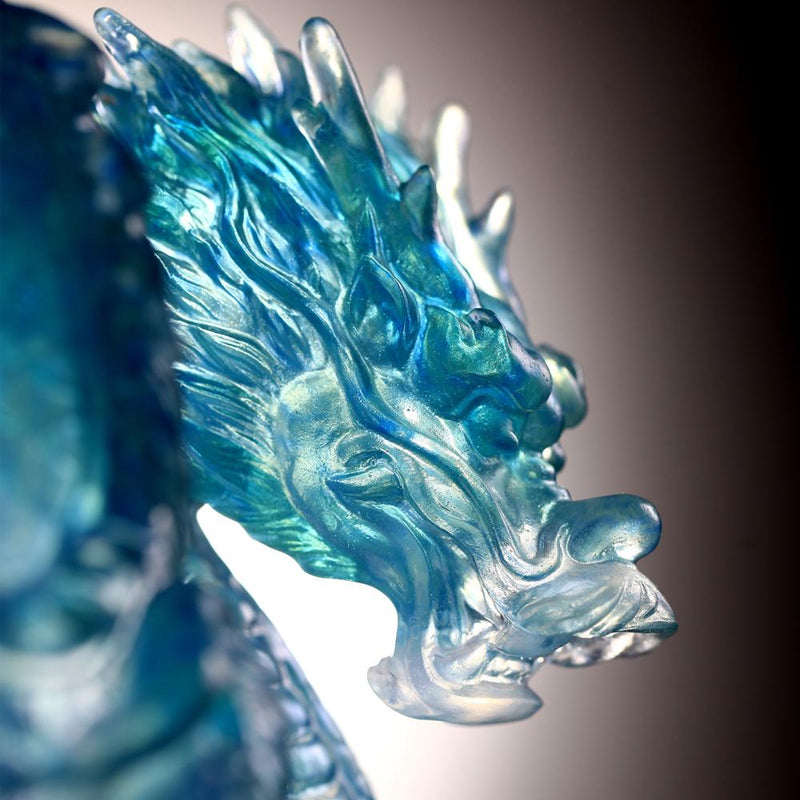 Crystal Art Mythical Dragon, GuardianAzure Dragon of the East, Rise o