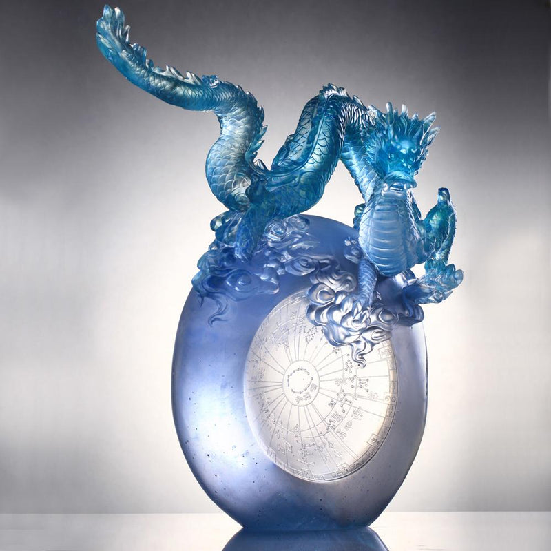 Crystal Art Mythical Dragon, GuardianAzure Dragon of the East, Rise o