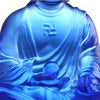 Crystal Art Buddha, Medicine Buddha, The Guardian of Peace - LIULI Crystal Art