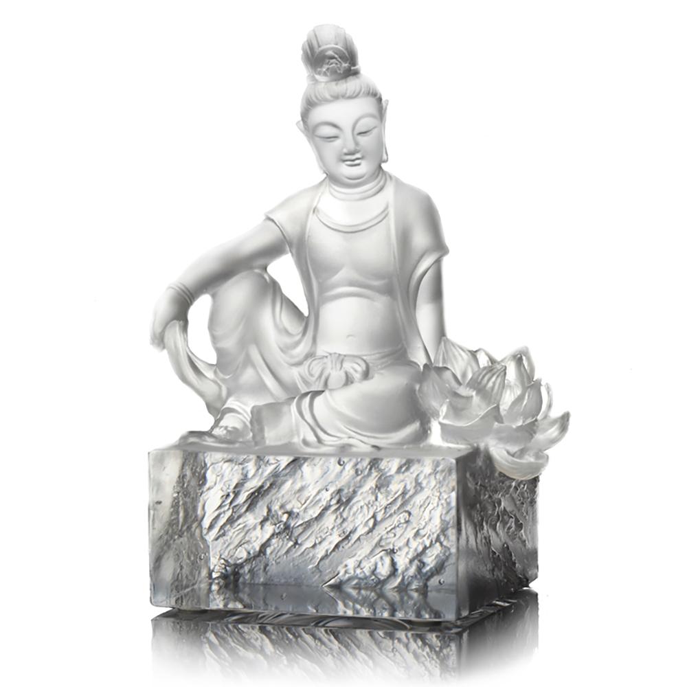 Guan-Yin Buddha – LIULI Crystal Art - Singapore