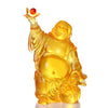 Crystal Buddha, Laughing Buddha, Golden Ingot, Joy Born From a Compassionate Heart