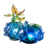 '-- DELETE -- Crystal Butterfly, Paperweight, Fruits of Prosperity - LIULI Crystal Art