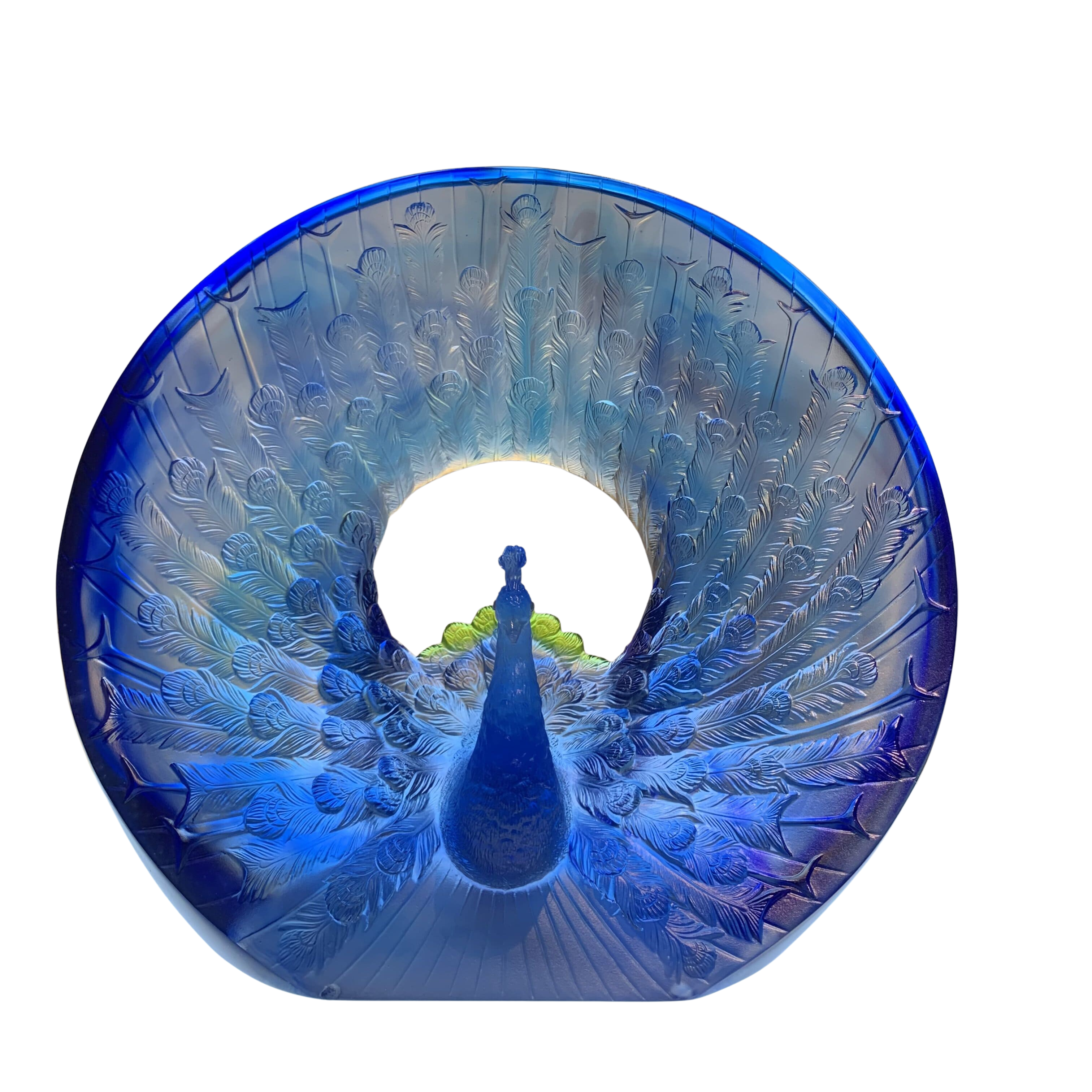 Crystal Bird, Peacock, Golden Age of Opulent Beauty – LIULI