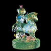 '-- DELETE -- Crystal Animal, Moneky, Heaven Sent - LIULI Crystal Art