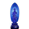 LIULI Crystal Buddha, Sunlight Bodhisattva - Upholder of Light