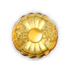 '- Snack Tray (Large) - Bliss of Moon and Chrysanthemum - LIULI Crystal Art