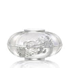 '- Snack Tray (Large) - Bliss of Moon and Chrysanthemum - LIULI Crystal Art