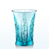 Crystal Floral Vase, In the Presence of Spring-Lovely Bamboo Shadows - LIULI Crystal Art